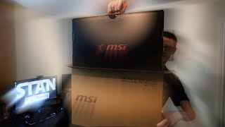 MSI GL75 9SD Gaming Laptop Unboxing