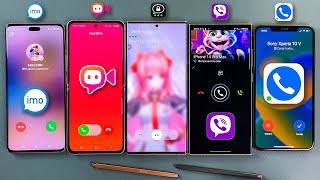 Viber, IMO, Justalk, Threema + Zangi Xiaomi 13 & iPhone XS & Samsung S24 Ultra & Z Flip 3 & Note 20U