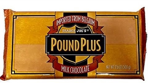 Trader Joes Pound Plus Milk Chocolate Review!