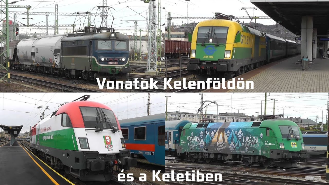 2025_11_22 Vonatok Kelenföldön és Budapest-Keleti pályaudvaron