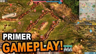 POR FIN Gameplay del MEJOR Juego de Estrategia de la I Guerra Mundial - The Great War Western Front screenshot 2