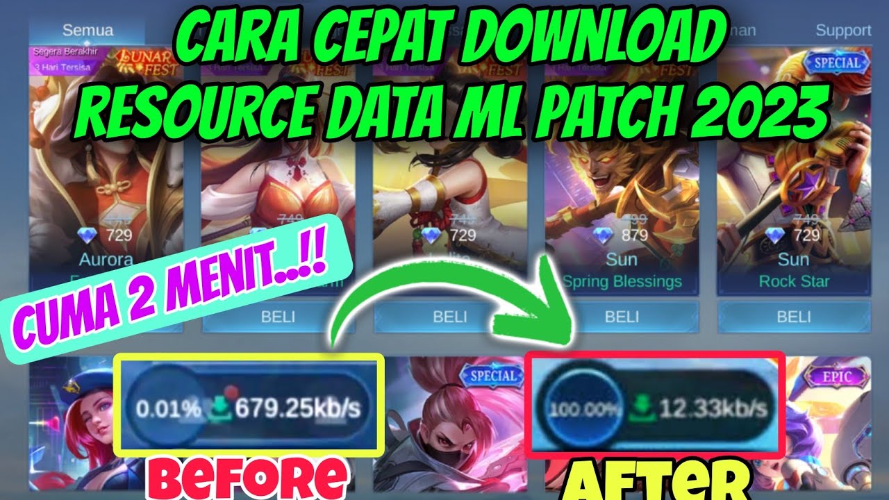 Cara Cepat Download Data Mobile Legend Patch Terbaru 2023 Download