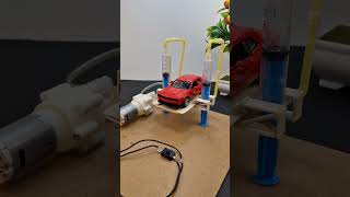 Pneumatic lift machine | #dcmotor #techexperiments #automobile #carlift #lift #dcman #tech