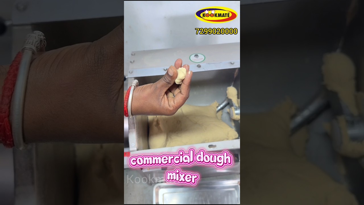 Commercial Dough Mixer Machine | Heavy Duty Bakery Dough Mixing Equipment