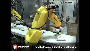 Robotic Gantry Top Loader System Case Packs Food Product - Pearson Packaging Systems