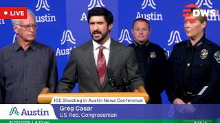 LIVE: Texas Officials Brief Media After Reported ICE-Involved Shooting in Austin | AC1E