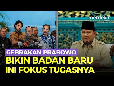 Gebrakan Prabowo, Bikin Badan Baru Pengelolaan Gambut, Ini Tugas & Fungsinya