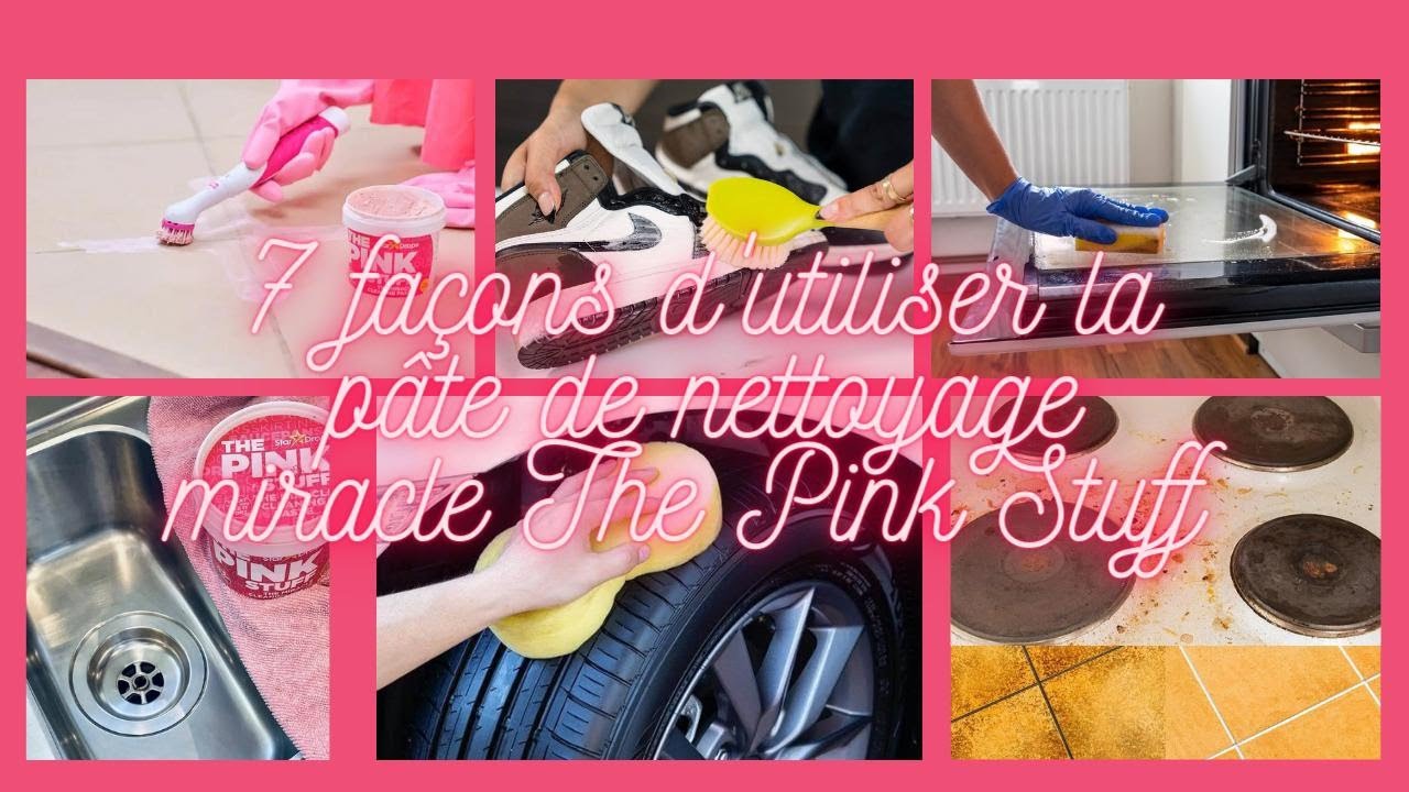 Tout savoir sur la pâte rose Pink Stuff