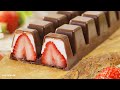 【製氷機で作る】丸ごといちごチョコレート #Shorts