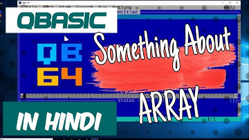 Array - QBasic (Hindi)