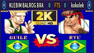 Street Fighter II: Champion Edition - KLEBIM BALROG BRA VS kokolek - FT5