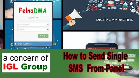 How to Send Single SMS From SMS panel | Single SMS Sending System From IGL Web | Single from Felna