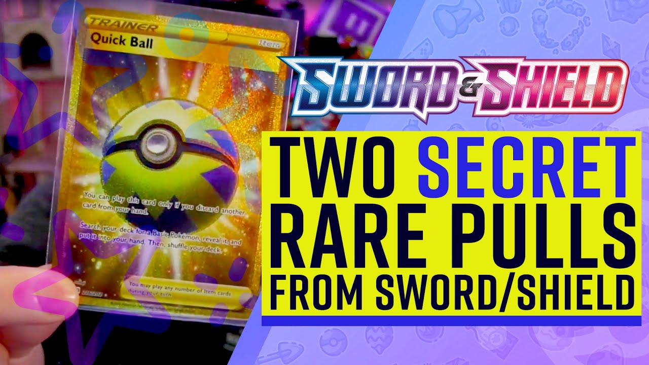 Gold Pokemon Cards Secret Rare Pulls From Sword Shield Sets Youtube
