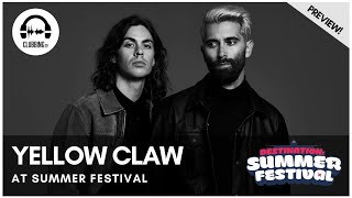 Clubbing Experience with Yellow Claw @ Summer Festival 2015