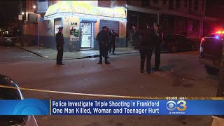 1 Dead, 2 Injured After Triple Shooting In Philly