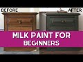 How to Paint with Milk Paint | For Beginners