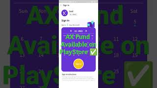 AX fund Task App Now available on Playstore #earnmoney #taskearningapp #easy #eaenmoneyonline screenshot 1