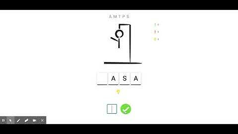 Hangman Game Instructions