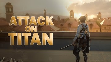 Attack on Titan  S4 - Mikasa Ackerman animation 3D - Blender