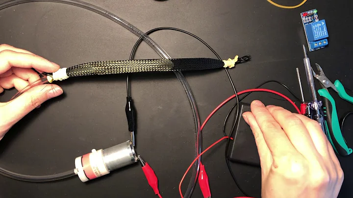 Quick Testing of DIY Air Muscle using a mini air p...