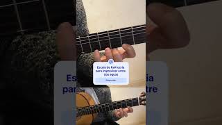 Tutorial escala de fa sostenido, Locria para improvisar entre dos aguas.