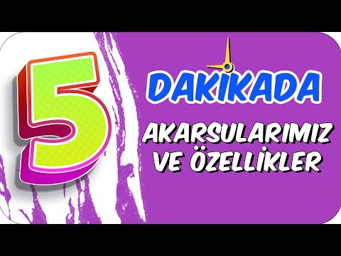 5dk&rsquo;da AKARSULARIMIZ VE ÖZELLİKLERİ