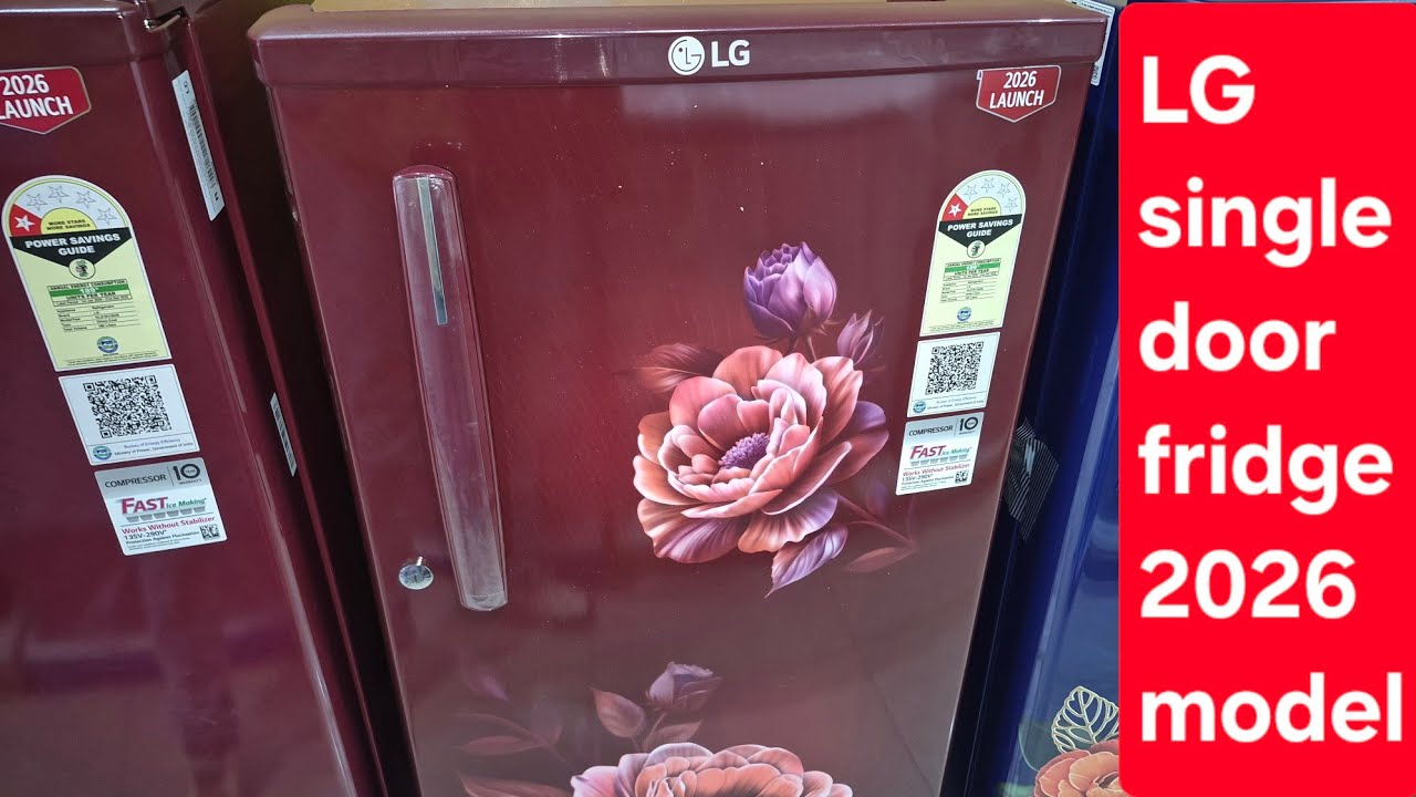 NEW 2026 LG single door refrigerator || best model under 14k - YouTube