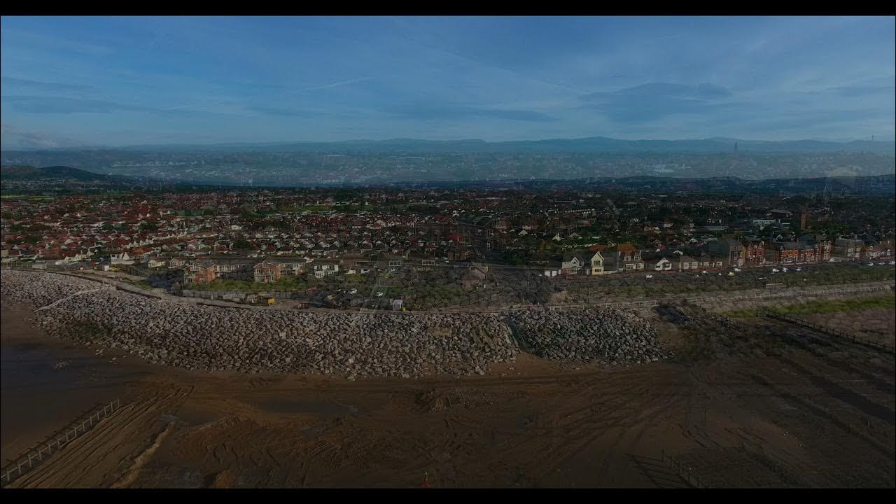 NEW Seafront Defence Build Begins Rhyl Splash Point YouTube