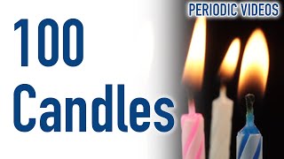 100 Candles - Periodic Table Of Videos