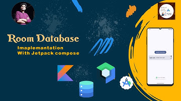 5 Steps for Implement Room Database With Jetpack Compose in Android Studio, Kotlin | #jetpackcompose