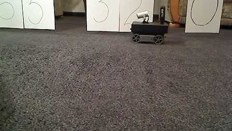 Robot position estimation using histogram filter