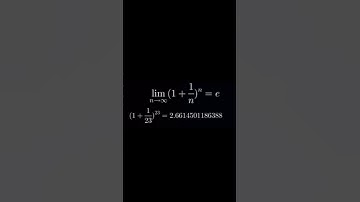 📚Número Euler (e) #python #manim