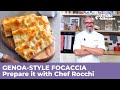 How to prepare a great GENOA-STYLE FOCACCIA - Traditional Ligurian recipe