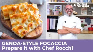 How to prepare a great GENOA-STYLE FOCACCIA - Traditional Ligurian recipe screenshot 5