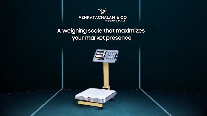 Venkatachalam & Co - 50kg Price Computing Scale