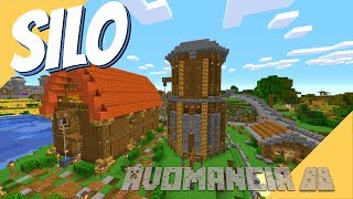 How to Build a Minecraft World: Medieval Grain Silo Lets Build (Avomancia 88 with Avomance 2019)