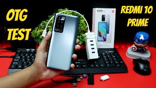 Redmi 10 prime USB OTG & Hard Disk Support Test (Hindi)