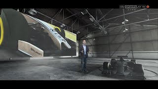 2014 Sky Sports #F1 Ted Kravitz explaining the aerodynamic changes
