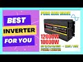 12000W/10000W Pure Sine Wave Power Inverter LED Display Power