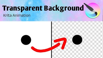 How to Make Transparent BackGround for KRITA Animation