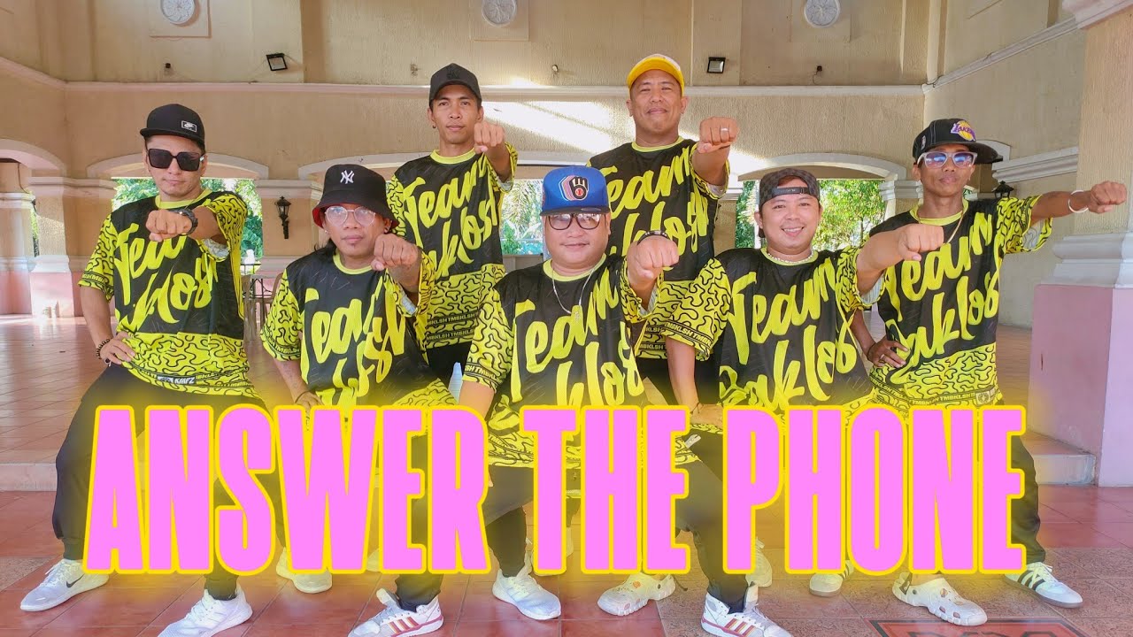 ANSWER THE PHONE (Remix) | Dj Weng | Dance Fitness | Zumba | Team Baklosh