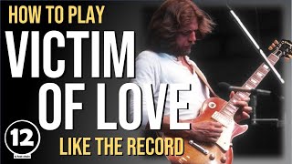 Victim of Love - The Eagles | Guitar Lesson
