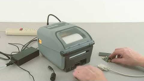 Zebra ZD420C Installing and Using the Serial Option - How to Tips and Tricks by @3labels