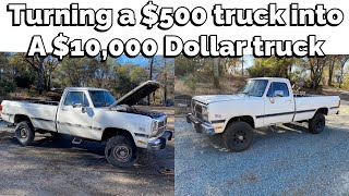 BOUGHT A 1ST GEN DODGE CUMMINS! FOR CHEAP!! 500 BUCKS