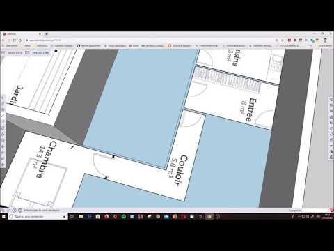 Sketchup online modéliser une maison étape 1