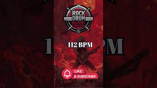 112 BPM Rock Drum Loop – Smooth and Steady