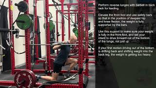 Dead Stop Reverse Lunge