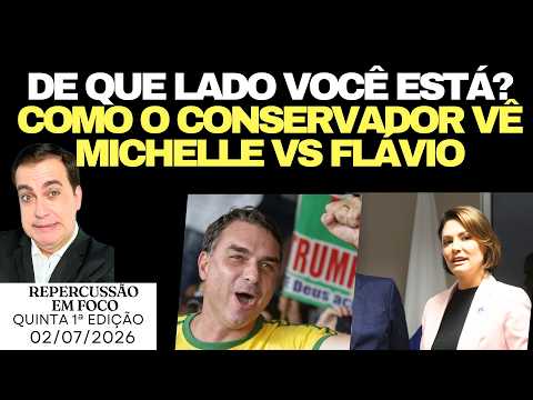 Bomba! VORCARO CONVERSOU COM MULHER DE MORAES, A DISPUTA ENTRE MICHELLE E FLÁVIO BOLSONARO