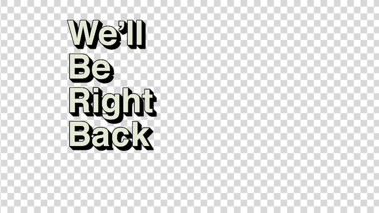 Right now на русский. We'll be right back на прозрачном фоне. Will be right back без фона. Мем we will be right back. BRB прозрачная.