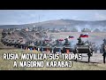 Rusia envía tropas fuertemente armados  a Nagorno Karabaj
